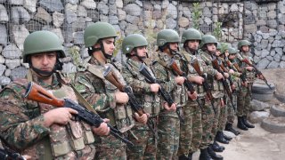 The Chairman of the Investigative Committee Artur Poghosyan with RA Minister of Defense Suren Papikyan Visited Southeastern Border Zone of the Republic